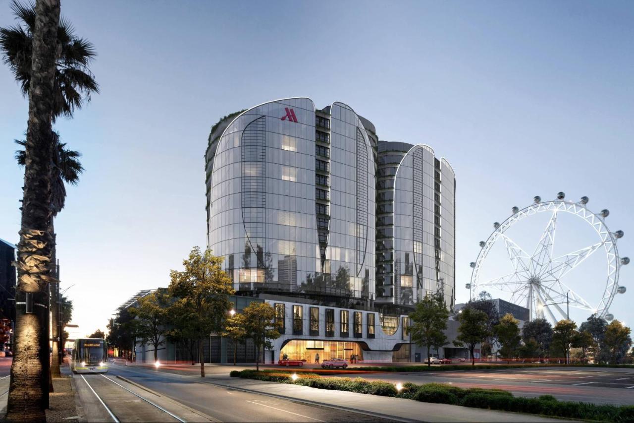 Melbourne Marriott Hotel Docklands Buitenkant foto The proposed hotel